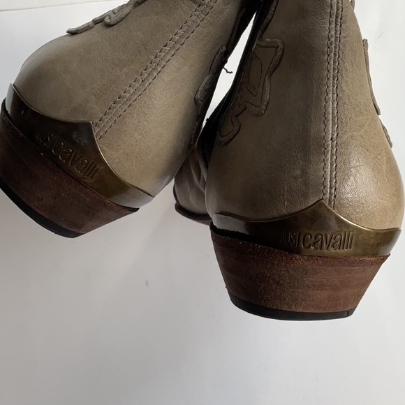 Cavalli Western Ankle Boots - Picture 9 of 12